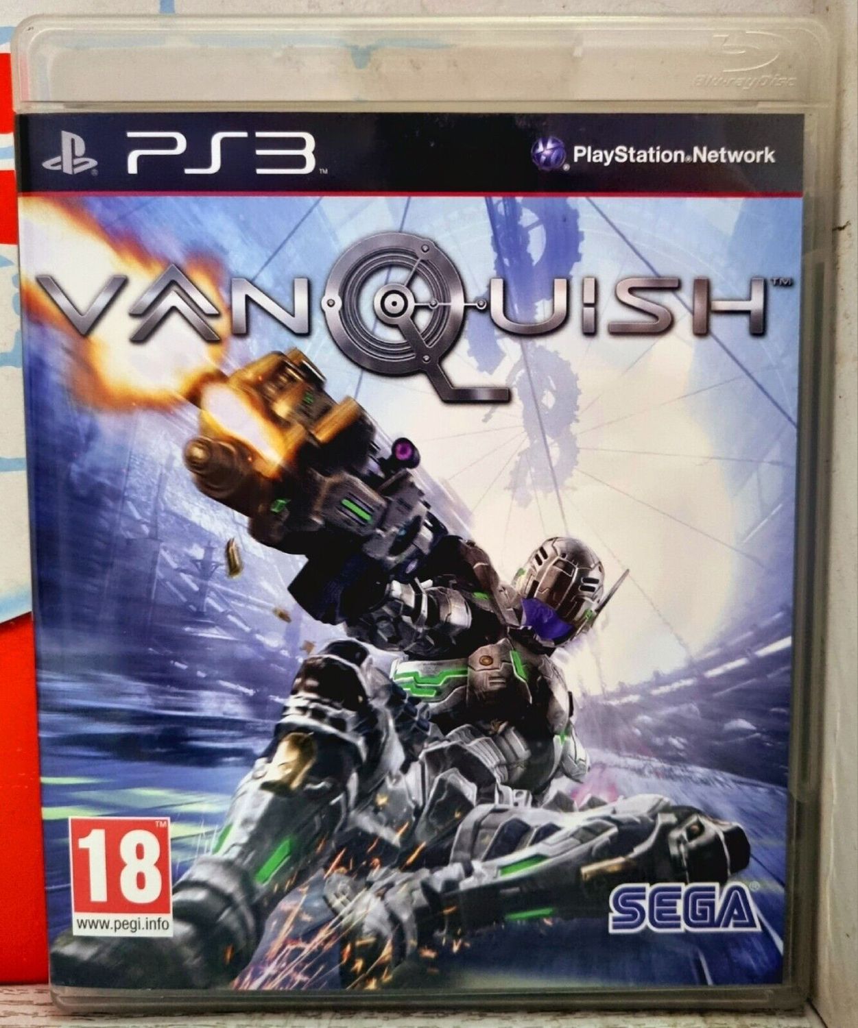 Vanquish - PS3 Playstation 3 Sparatutto Fantascientifico EU Con Italiano