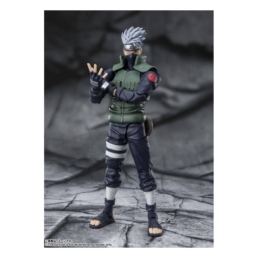 S.H. Figuarts Kakashi Hatake The Famed Sharingan Hero Tamashii Bandai 16cm