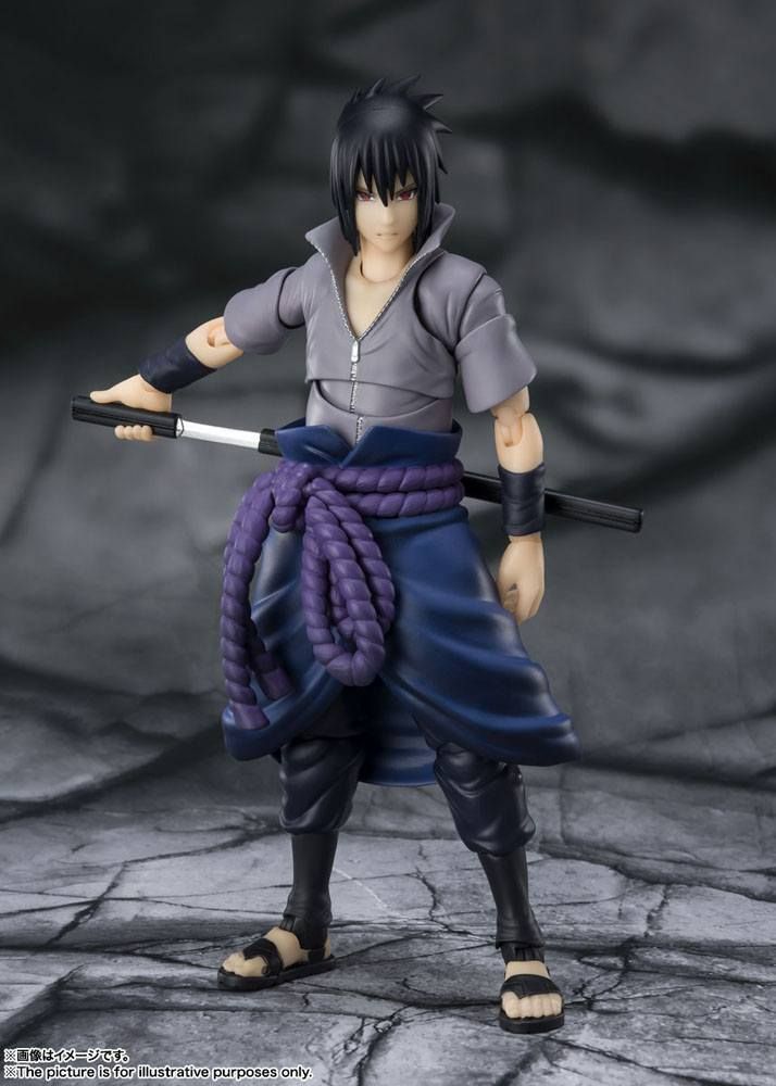 S.H. Figuarts Sasuke Uchiha He Who Bears All Hatred Tamashii Bandai 15cm