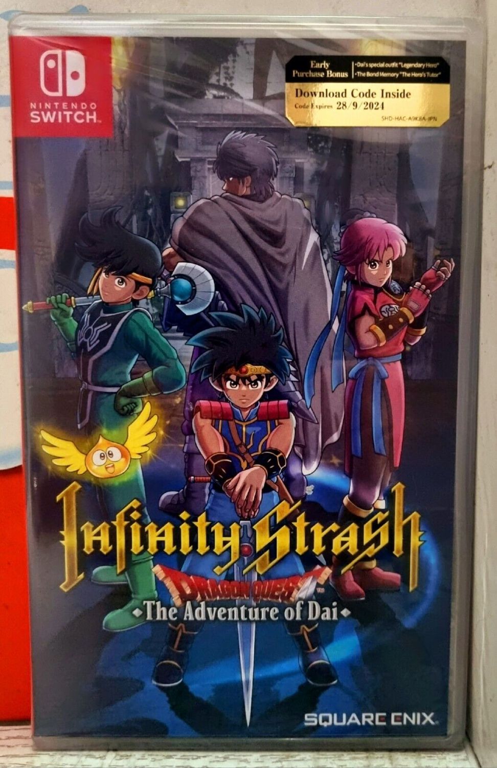 Infinity Strash: Dragon Quest Adventure Of Dai - Nintendo Switch Cover E Gioco Eng
