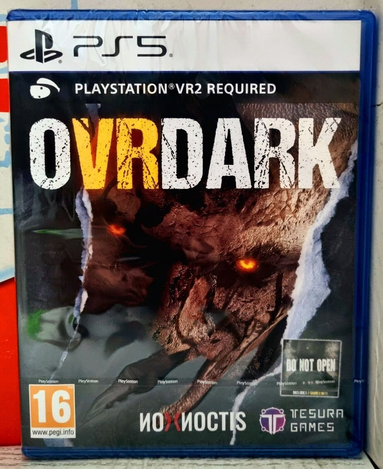 Ovrdark - PS5 Horror VR Richiesto UK Con Italiano Include Gioco &quot;Do Not Open&quot;