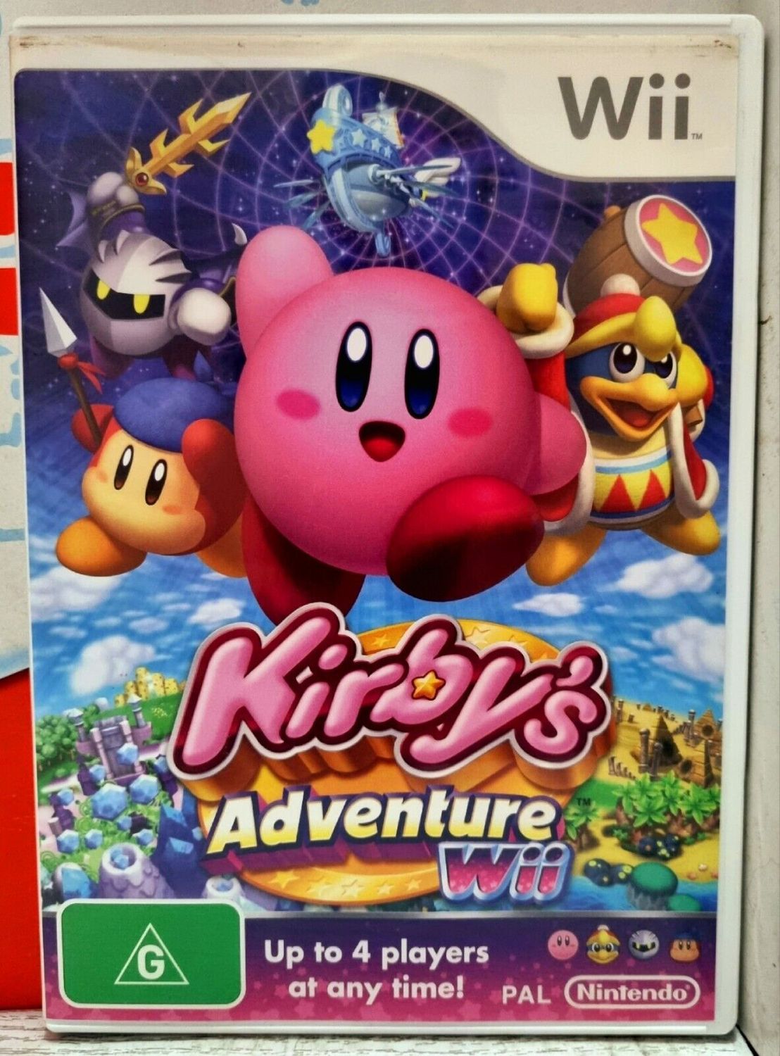 Kirby&#39;s Adventure Wii - Nintendo Wii 1-4 Giocatori PAL Multi Con Italiano