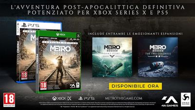 Metro Exodus: Complete Edition - PS5 Playstation 5 Action Survival Italiano