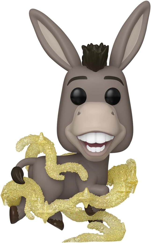 Funko Pop Dreamworks Shrek Donkey #1598 Glitter Edition Ciuchino 9cm