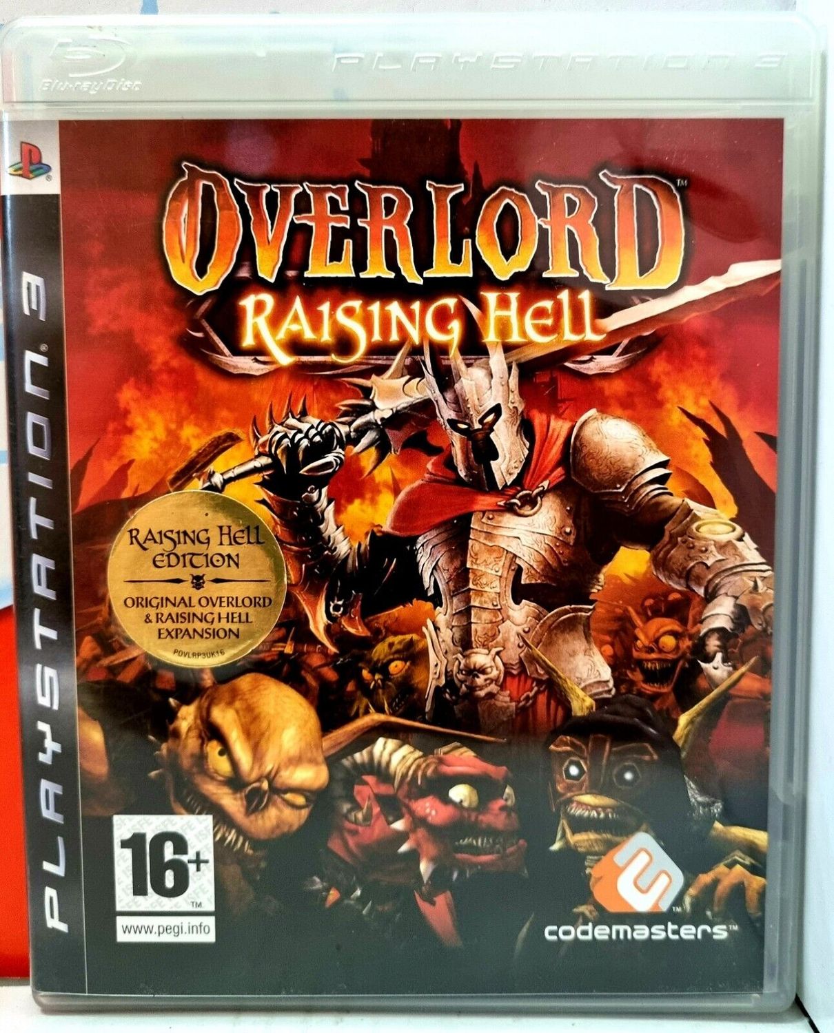 Overlord: Raising Hell - PS3 Playstation 3 UK Con Italiano