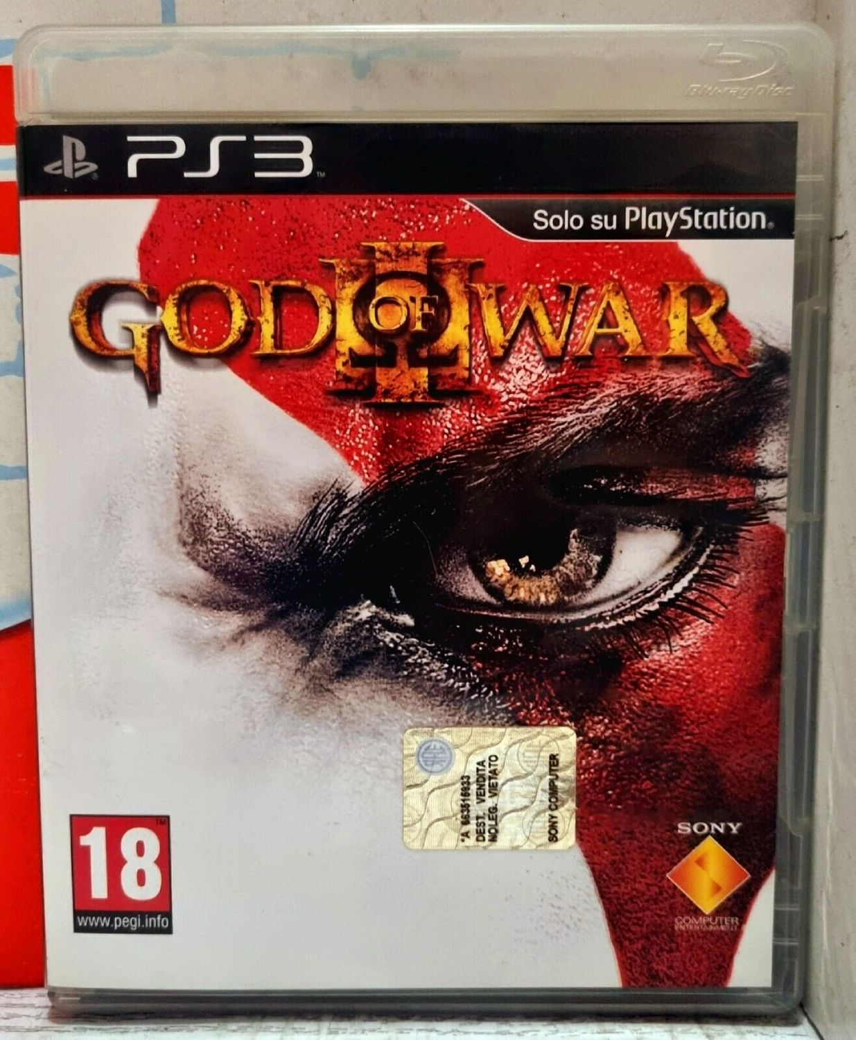 God Of War III - PS3 Playstation 3 Prima Stampa Italiana