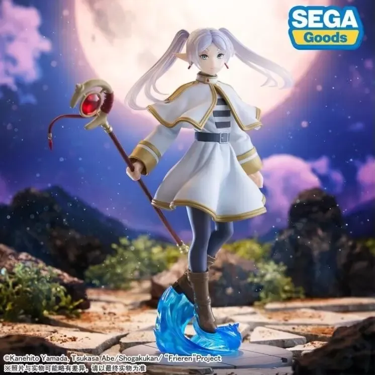 Frieren Beyond Journey&#39;s End Frieren Statua SEGA Figure Luminasta 19 Cm