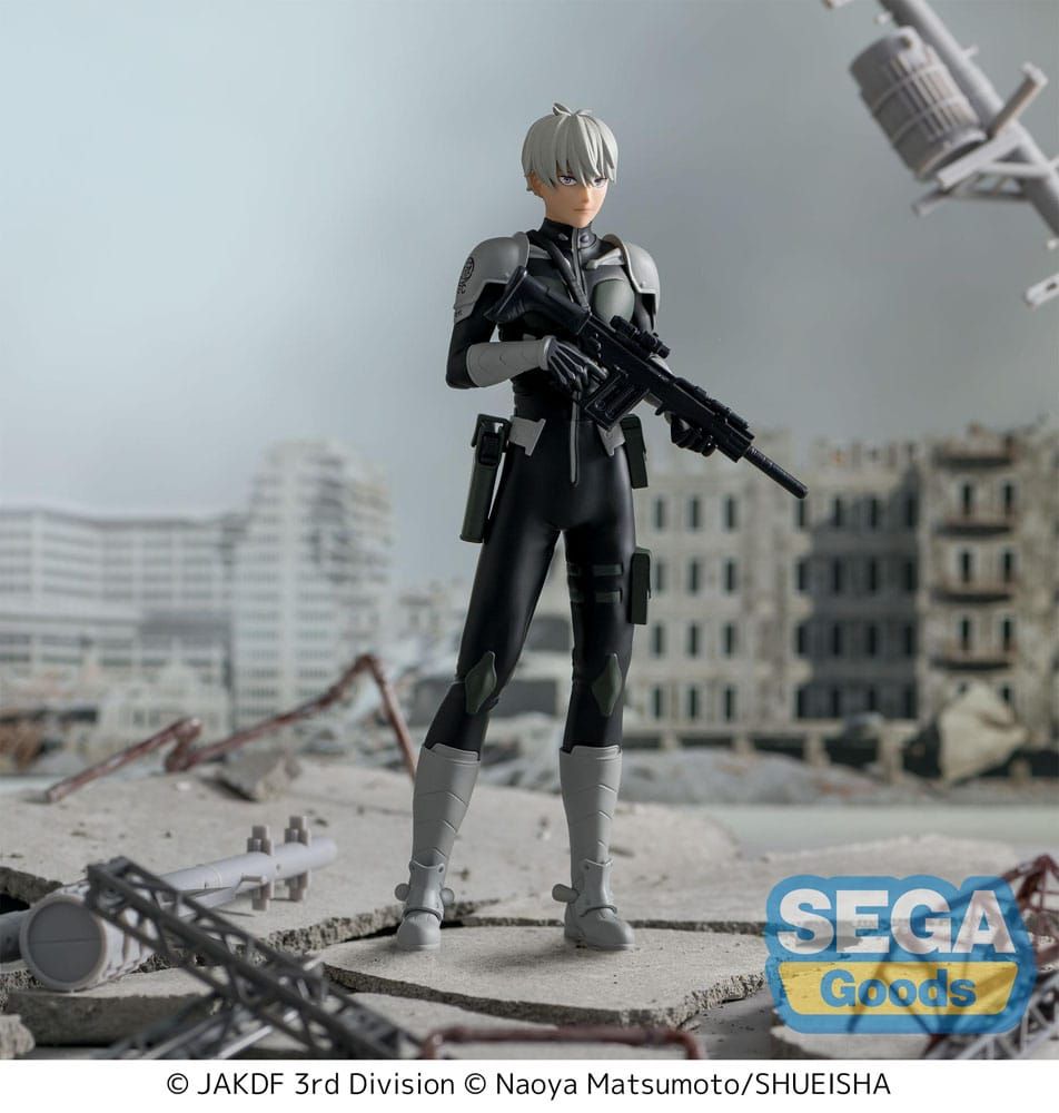 Kaiju No.8 Series Sega Luminasta Pvc Statua Reno Ichikawa 20 Cm
