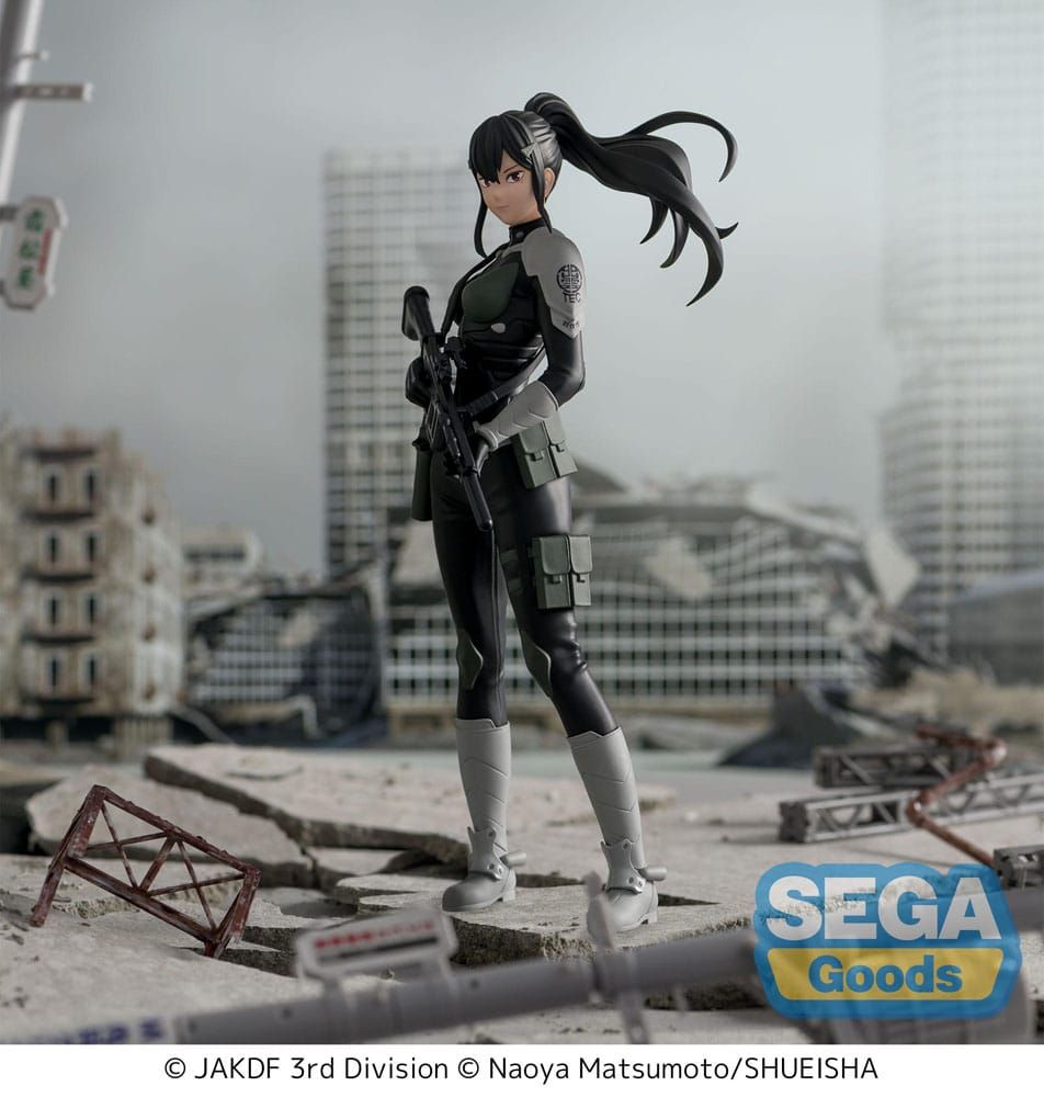 Kaiju No.8 Series Sega Luminasta Pvc Statua Mina Ashiro 20 Cm