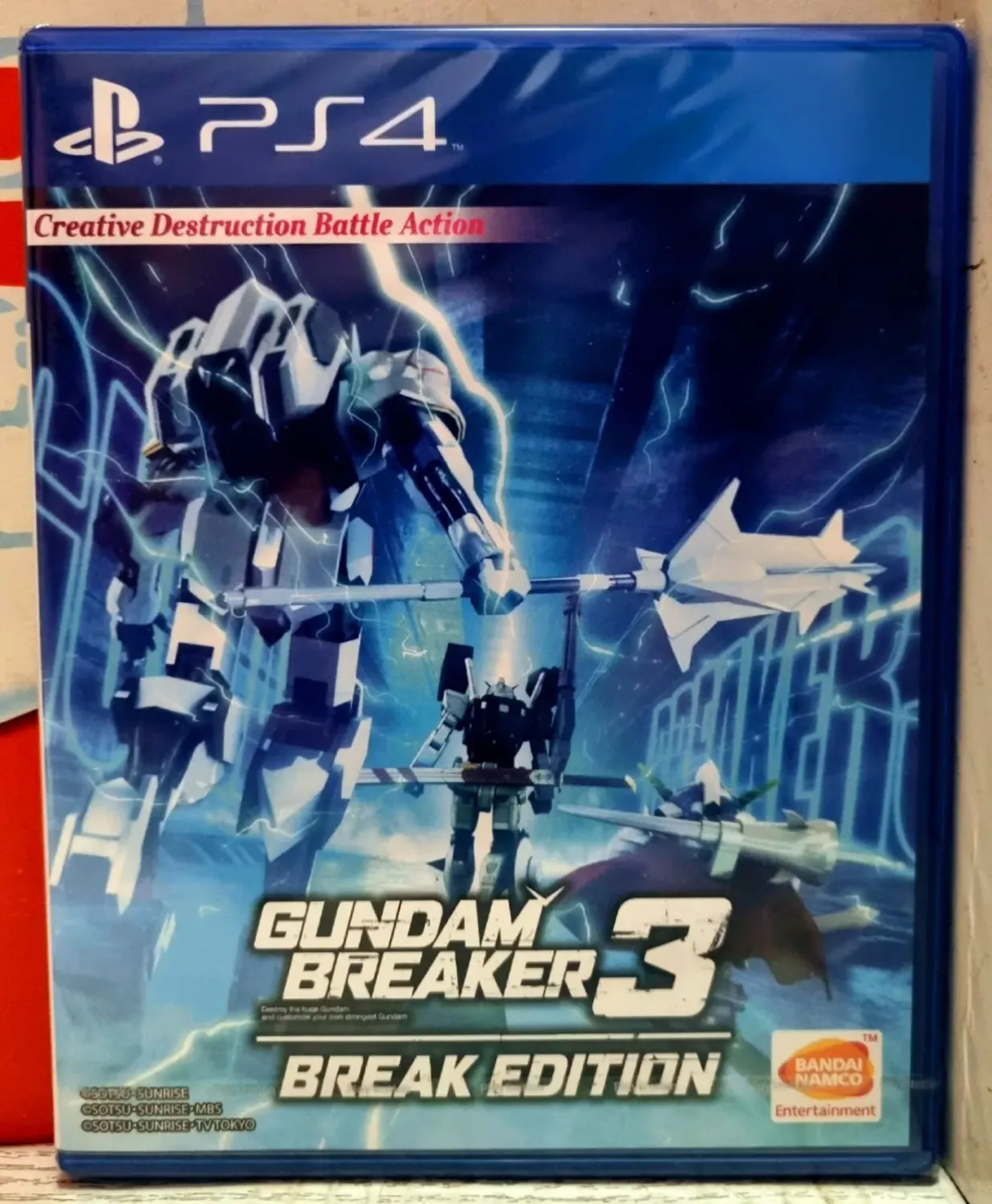 Gundam Breaker 3: Break Edition - PS4 Playstation 4 Import Cover E Game English