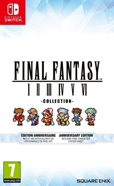 Final Fantasy I-VI Collection Anniversary Edition - Nintendo Switch EU Con Italiano