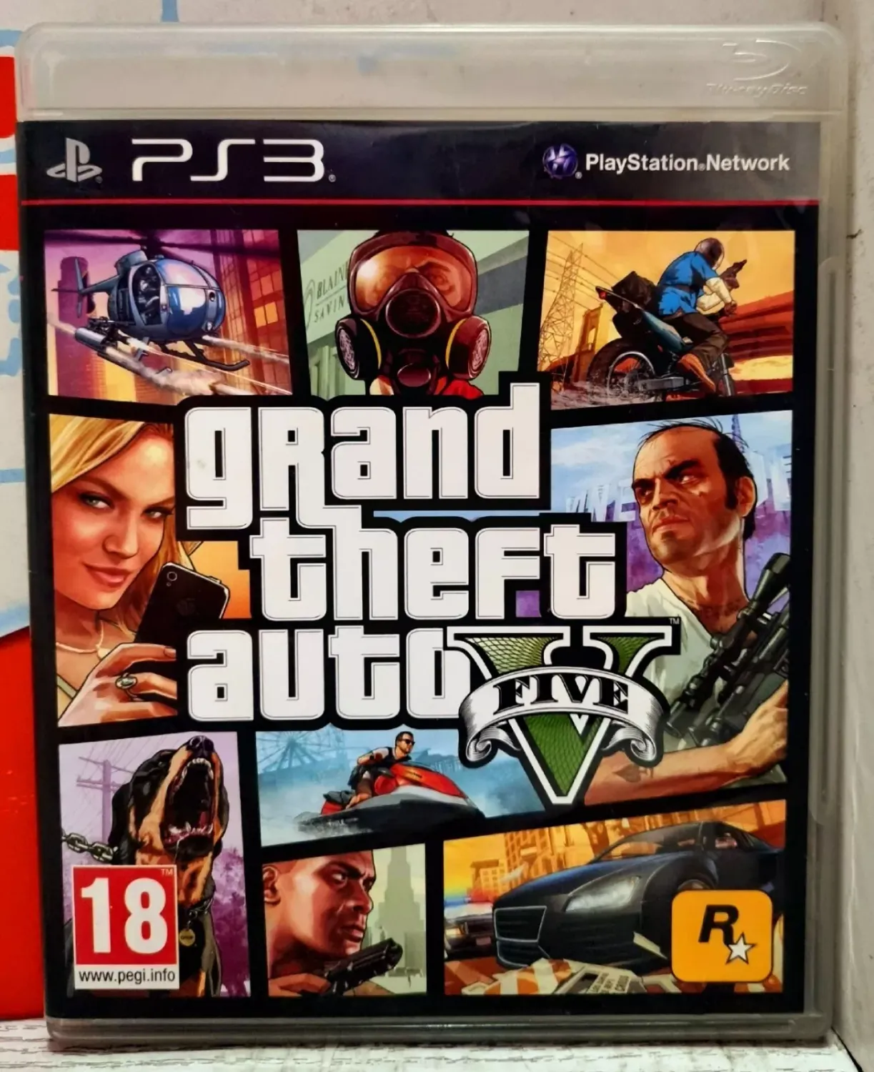 Grand Theft Auto V Gta 5 - PS3 Italiano Con Manuale E Mappa