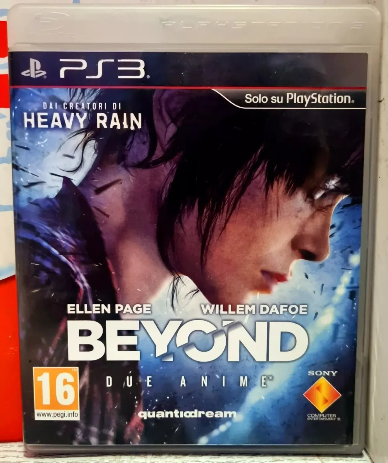 Beyond: Due Anime - PS3 Esclusiva Sony Con Willem Dafoe E Ellen Page Italiano