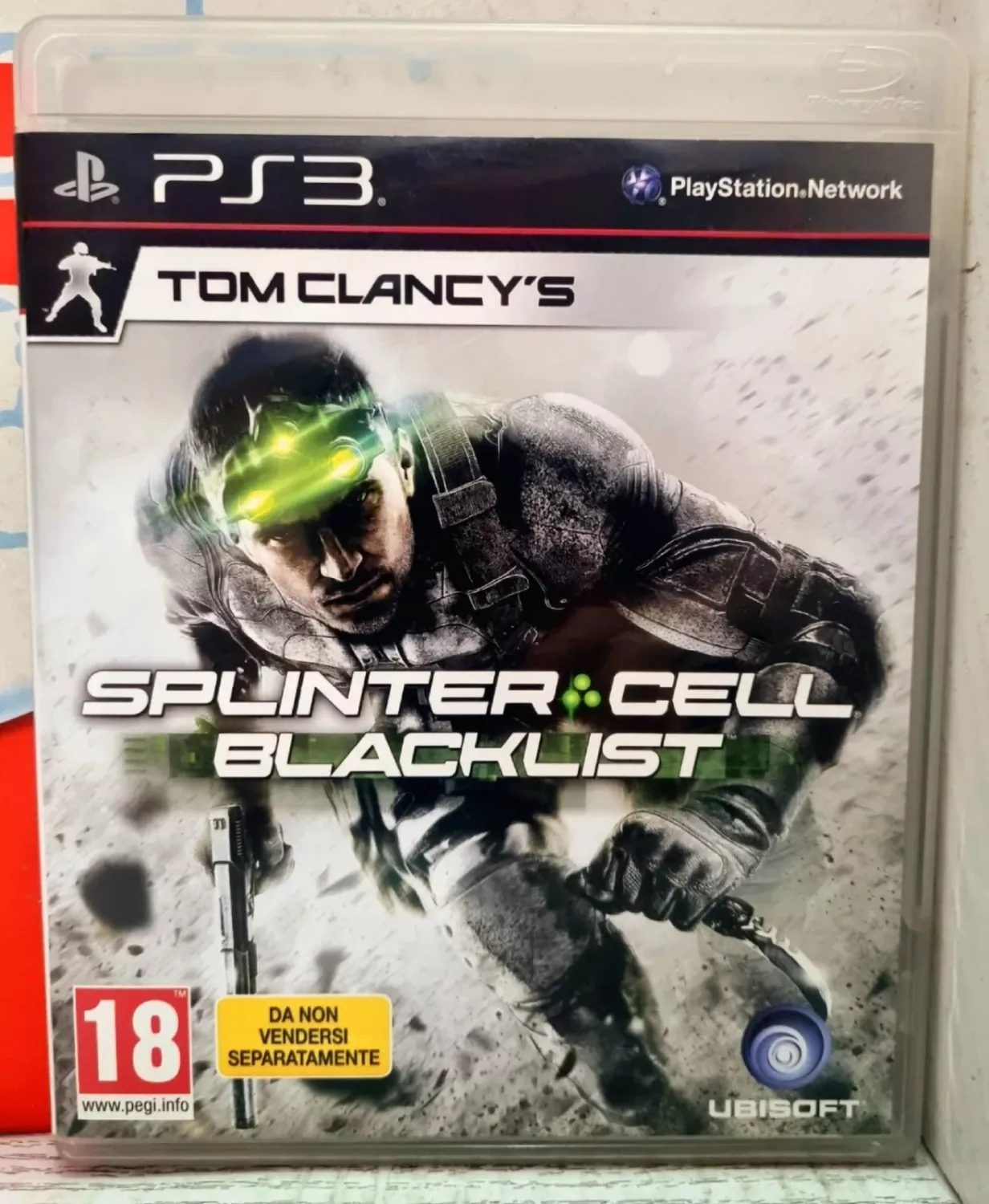 Tom Clancy&#39;s Splinter Cell: Blacklist - PS3 Playstation 3 Action Stealth Italiano Da Bundle