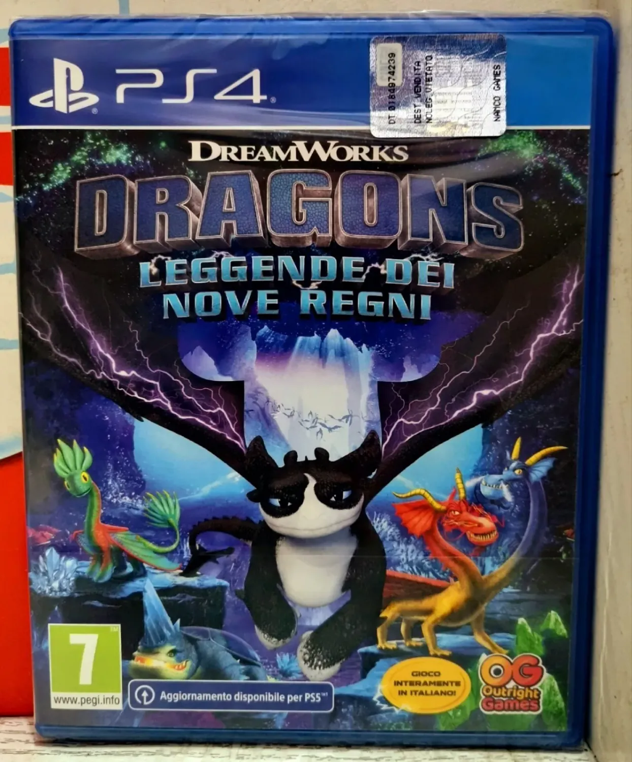 Dreamworks Dragons: Leggende Dei Nove Regni - PS4 Upgrade PS5 Edizione Italiana