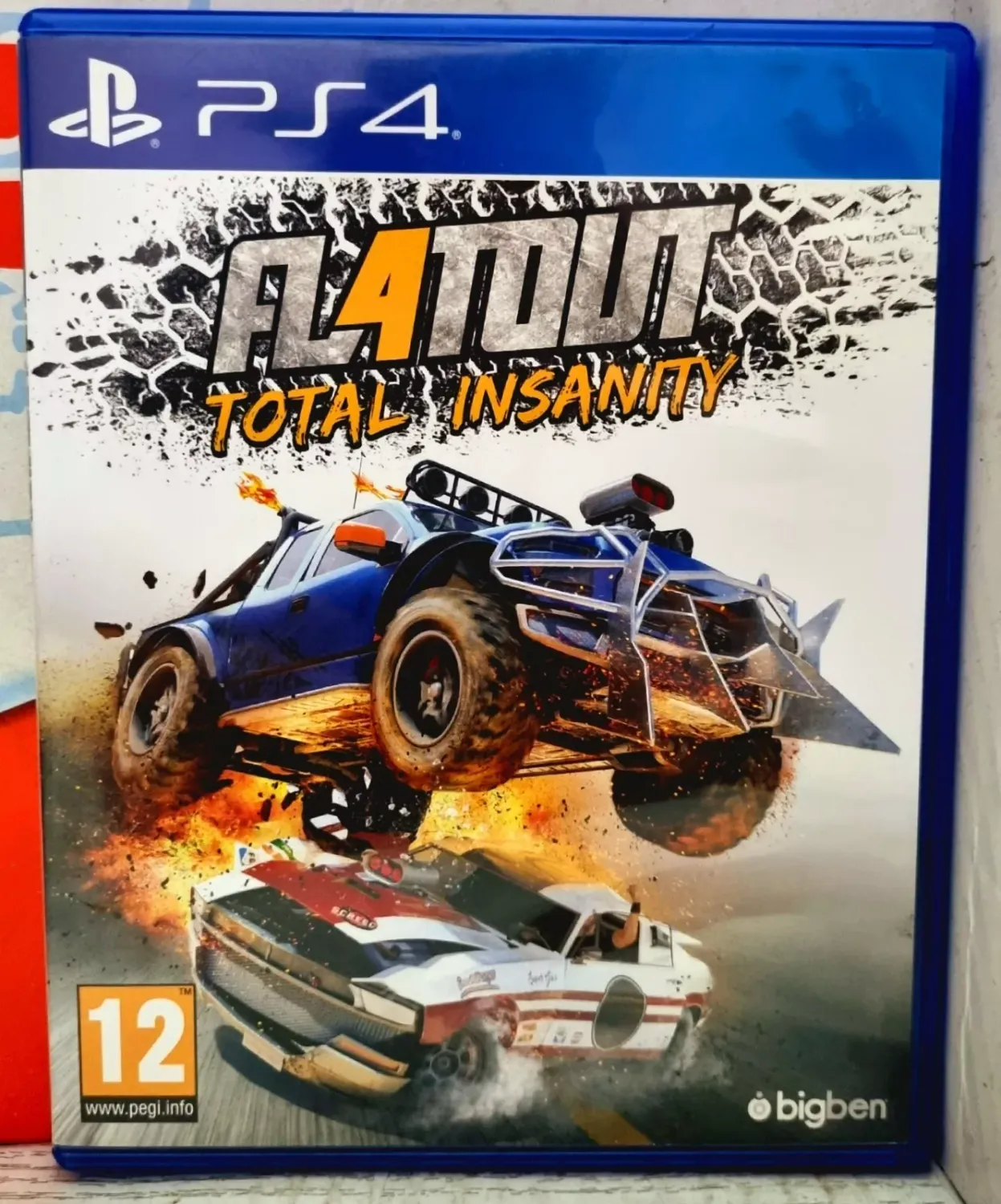 Flatout 4: Total Insanity - PS4 Racing Arcade Stile Destruction Derby Italiano Usato Ottimo