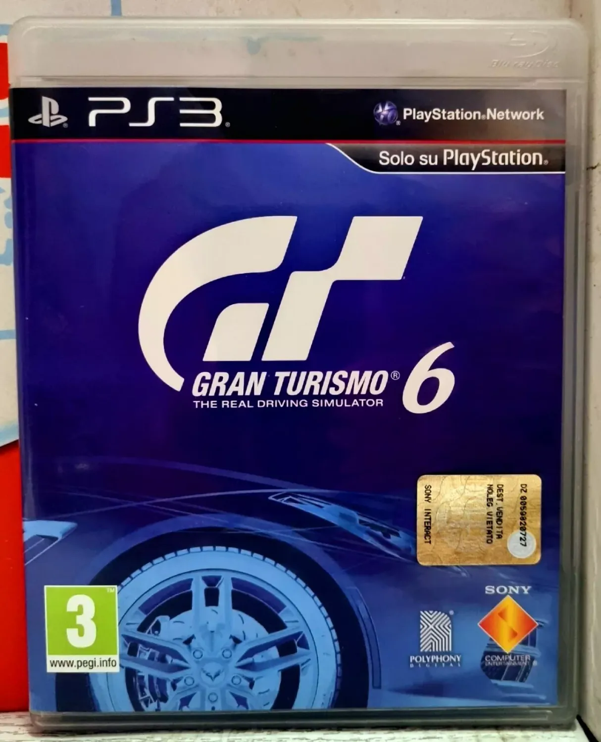 The Real Driving Simulator Gran Turismo 6 - PS3 Playstation 3 Italiano