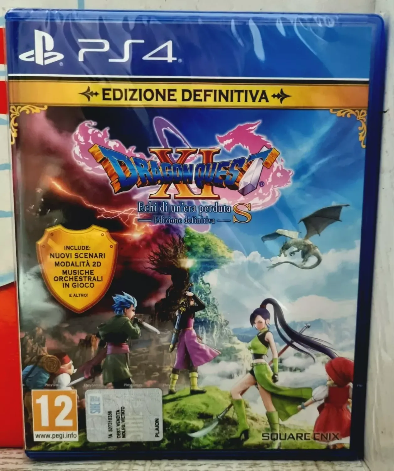 Dragon Quest XI S: Echi Di Un&#39;Era Perduta Edizione Definitiva - PS4 Italiano