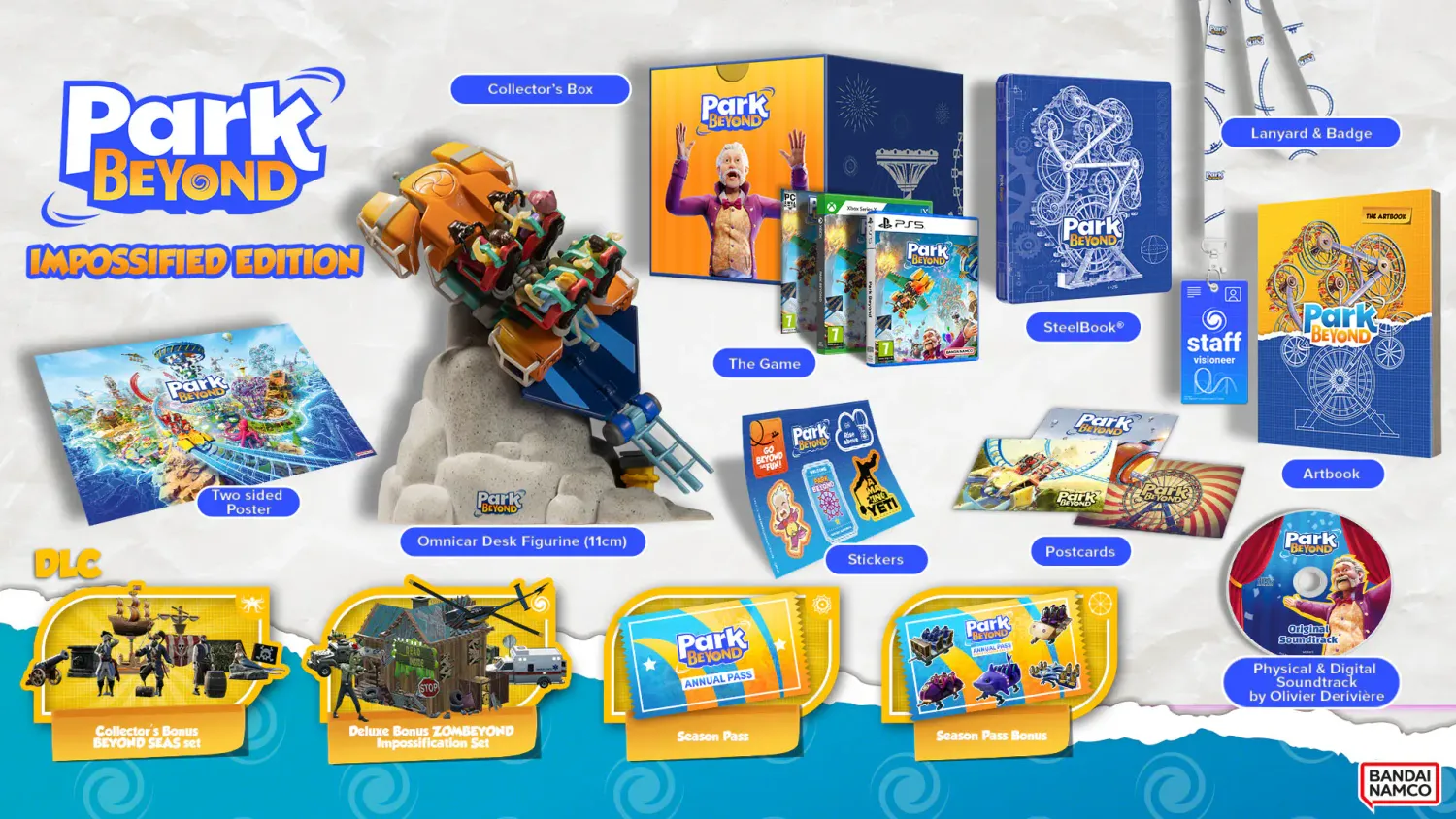 Park Beyond Impossified Collector&#39;s Edition - PS5 Gestionale Tipo Theme Park EU Con Italiano