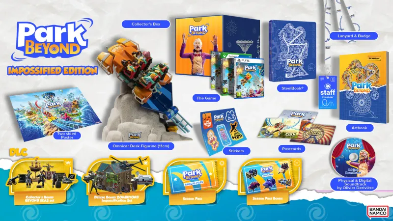 Park Beyond Impossified Collector&#39;s Edition - PS5 Gestionale Tipo Theme Park EU Con Italiano