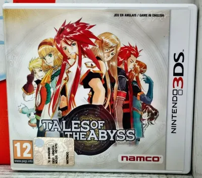 Tales Of The Abyss - Nintendo 2DS 3DS JRPG Edizione PAL EU Gioco Eng