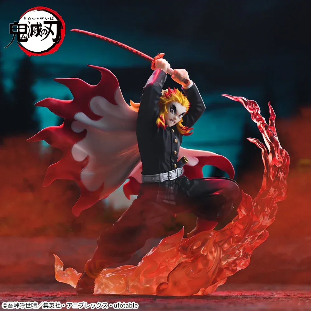Demon Slayer Statua Kyojuro Rengoku Sega Xross Link Anime Figure 15cm