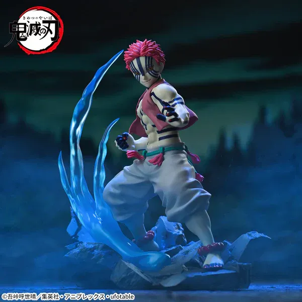 Demon Slayer Statua Akaza Sega Xross Link Anime 15cm Terza Luna Demoniaca