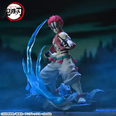 Demon Slayer Statua Akaza Sega Xross Link Anime 15cm Terza Luna Demoniaca