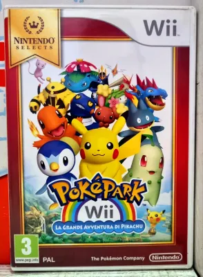 Pokepark Wii: La Grande Avventura Di Pikachu - Nintendo Wii Pokemon Edizione Italiana