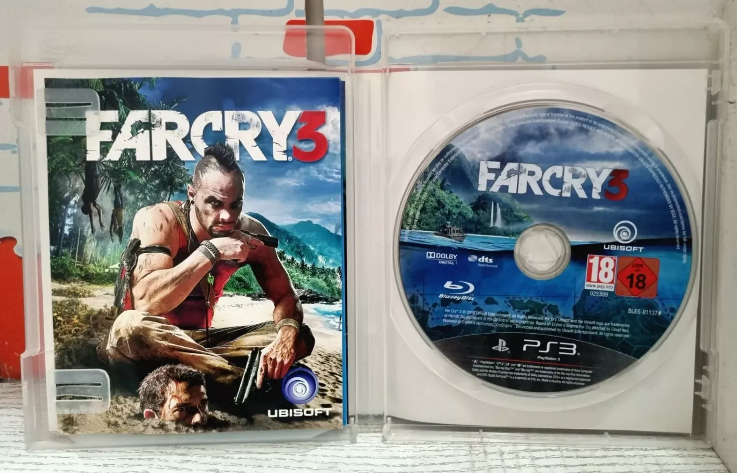 Jeu Far Cry 3 PS3 - Version PROMO PRESS - État TBE - Région Free - Édition PAL