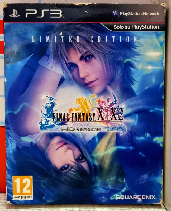 Final Fantasy 10 X|X-2 HD Remaster Limited Edition PS3 Jrpg Edizione Italiana