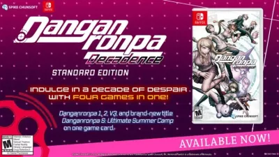 Danganronpa Decadence - Nintendo Switch Raccolta 4 Giochi Edizione Americana