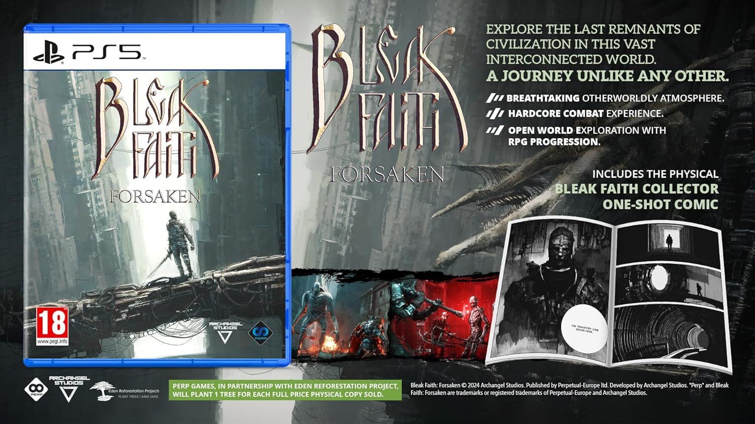 Bleak Faith: Forsaken - PS5 Playstation 5 Action RPG Include Fumetto Gioco Inglese