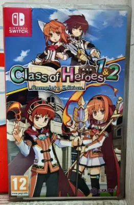 Class Of Heroes 1 &amp; 2 Complete Edition - Nintendo Switch JRPG EU Gioco ENG