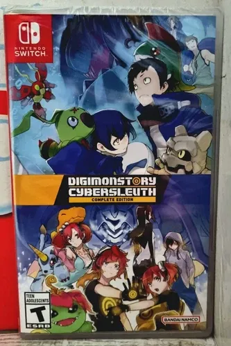 Digimon Story Complete Edition Cybersleuth + Hacker&#39;s Memory - Nintendo Switch Edizione Americana