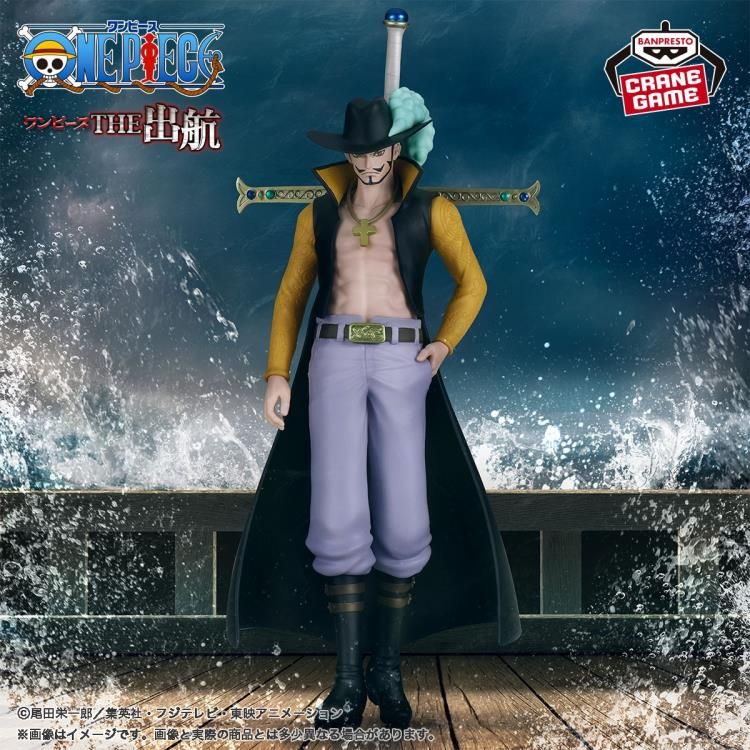 One Piece Statua Dracule Mihawk Figure Banpresto The Shukko 16cm