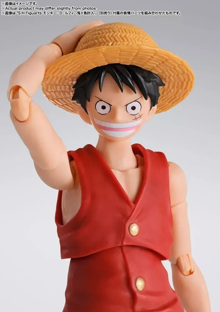 S.H. Figuarts One Piece Action Figure Monkey D. Luffy Romance Dawn 15 Cm