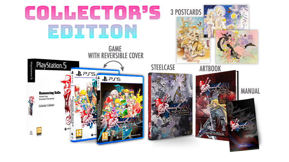 Romancing Saga Minstrel Song Remastered International - PS5 Playstation 5 Collector&#39;s Edition