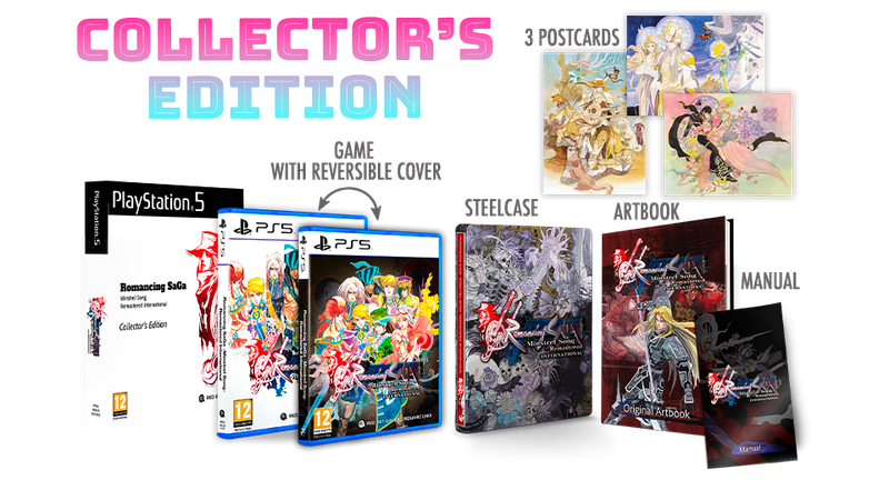 Romancing Saga Minstrel Song Remastered International - PS5 Playstation 5 Collector&#39;s Edition