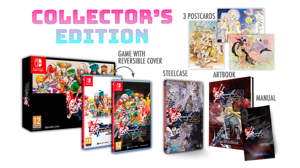 Romancing Saga Minstrel Song Remastered International - Nintendo Switch Collector&#39;s Edition
