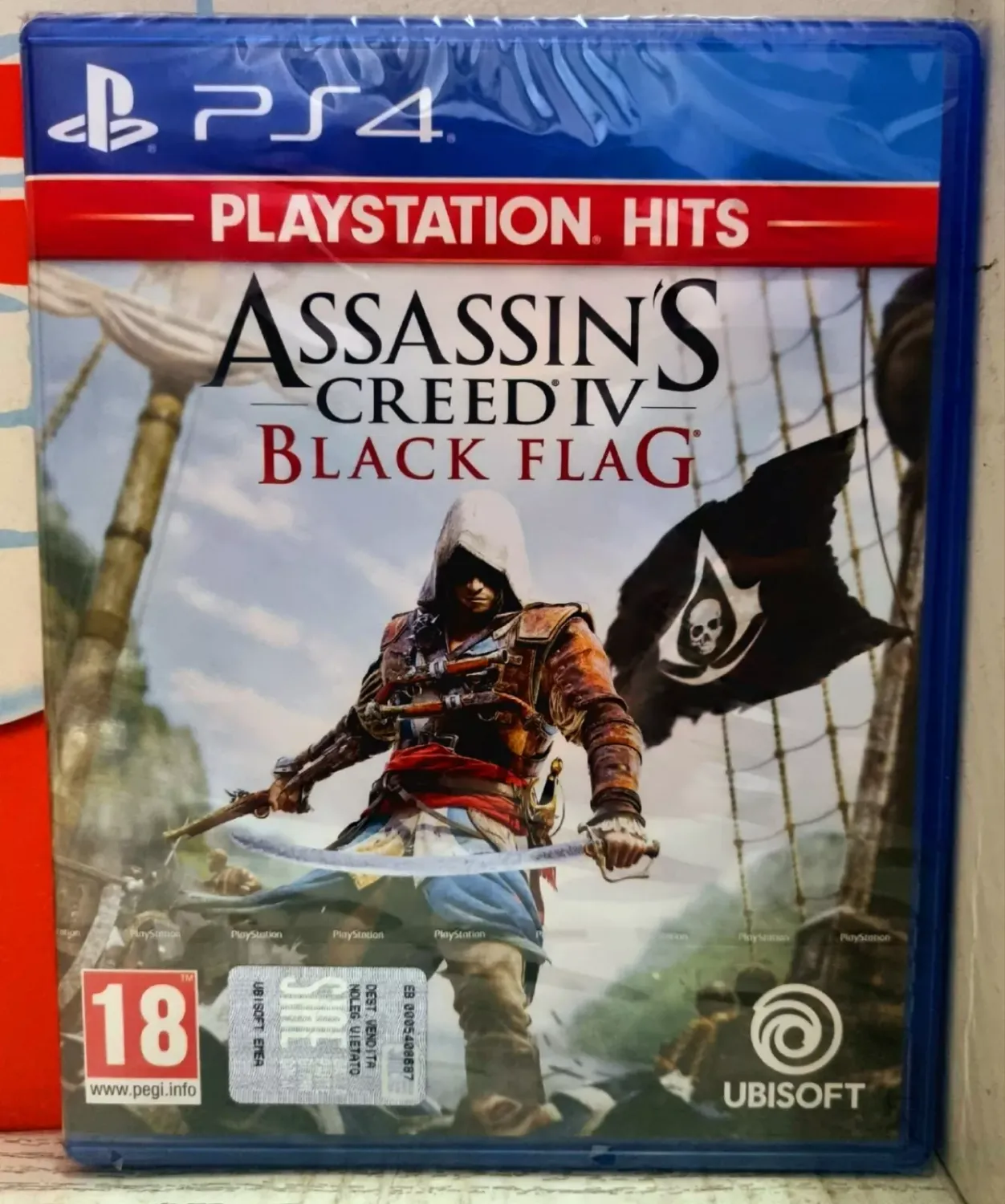 Assassin&#39;s Creed IV: Black Flag - PS4 Playstation 4 Edizione Playstation Hits Italiana