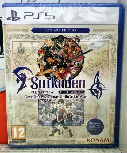Suikoden I &amp; II HD Remaster: Gate Rune and Dunan Unification Wars - PS5 JRPG EU con Italiano