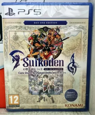 Suikoden I &amp; II HD Remaster: Gate Rune and Dunan Unification Wars - PS5 JRPG EU con Italiano