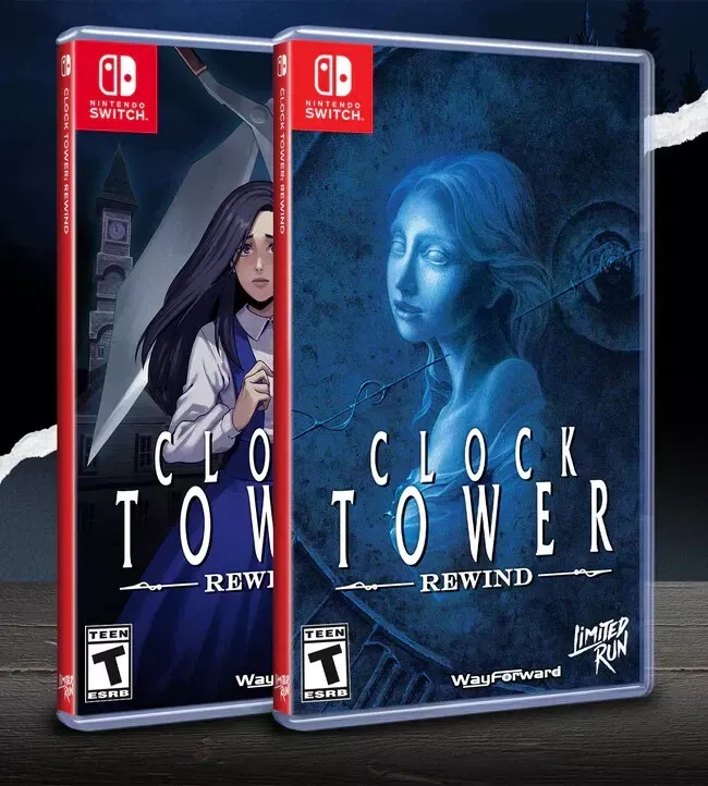 Clock Tower Rewind - Nintendo Switch Limited Run #243 Multi Con Italiano