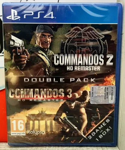 Commandos 2 &amp; 3 HD Remaster Double Pack - PS4 Playstation 4 EU Con Italiano