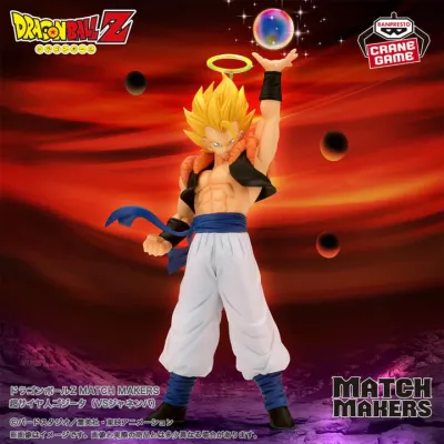 Dragon Ball Z Statua Super Saiyan Gogeta Banpresto Match Makers Figure 17cm