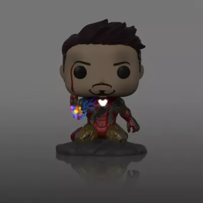 Funko Pop Avengers Endgame Iron Man (I Am Iron Man) 580 Special Edition Glow