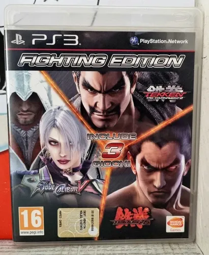 Fighting Edition - PS3 Playstation 3 Tekken 6 + Tag Tournament 2 + Soul Calibur V
