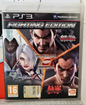 Fighting Edition - PS3 Playstation 3 Tekken 6 + Tag Tournament 2 + Soul Calibur V