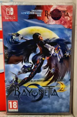Bayonetta 2 - Nintendo Switch Include Codice Per Bayonetta 1 UK Con Italiano